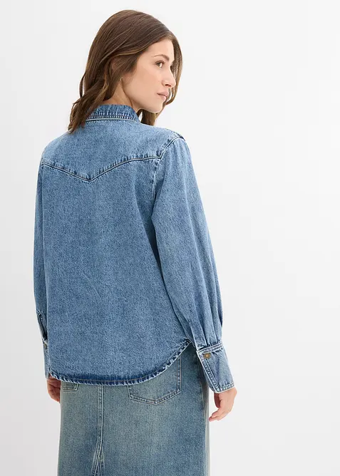 Camicia in jeans di puro cotone, bonprix