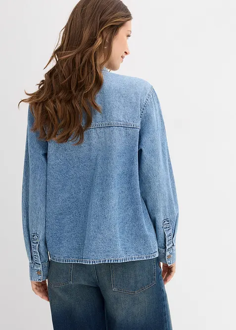 Camicia in jeans di puro cotone, bonprix