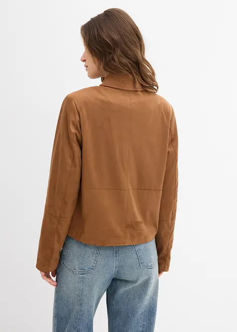 Giacca in similpelle scamosciata, bonprix