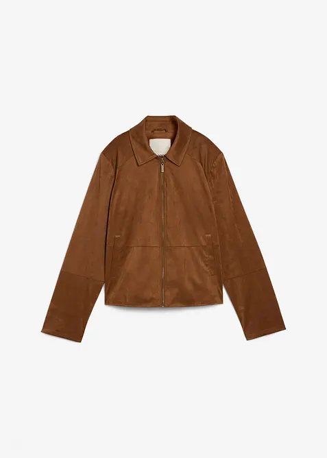 Giacca in similpelle scamosciata, bonprix