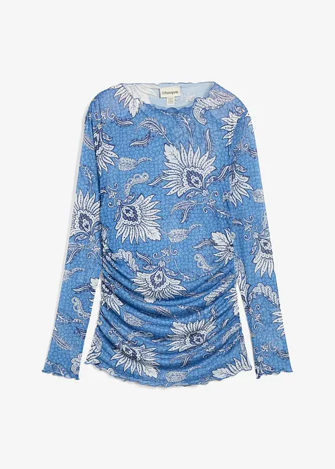 Maglia a maniche lunghe in mesh fine, bonprix