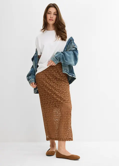 Gonna lunga in pizzo, bonprix