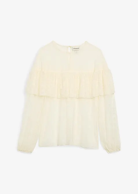 Blusa in pizzo, bonprix