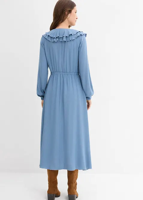 Abito lungo in viscosa fluente, bonprix