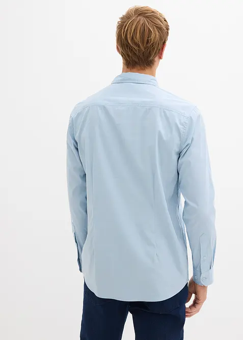 Camicia elegante elasticizzata, regular fit, bonprix