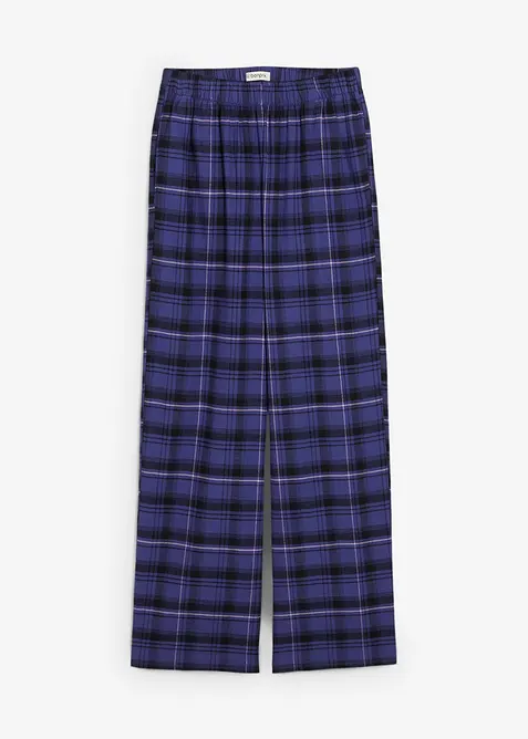 Pantaloni in flanella di cotone biologico, bonprix