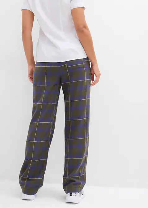 Pantaloni in flanella di cotone biologico, bonprix