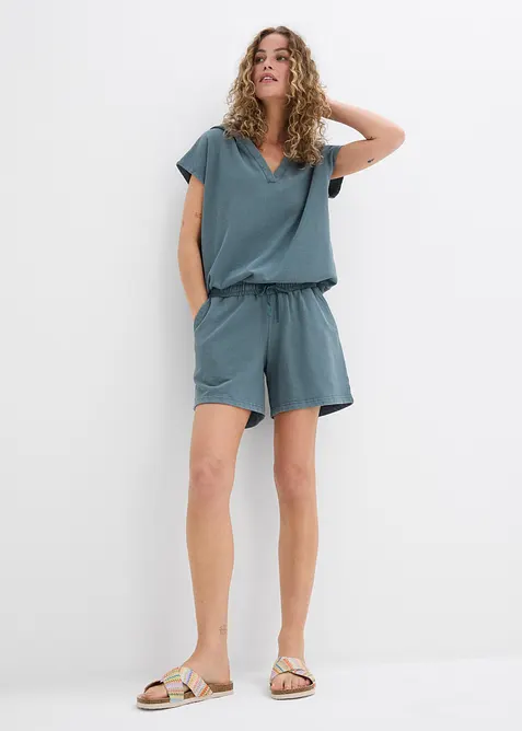 Shorts in felpa di puro cotone, bonprix