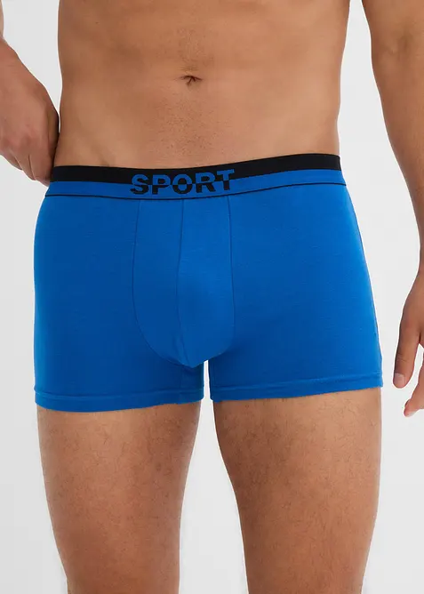 Boxer aderenti con cotone (pacco da 3), bonprix