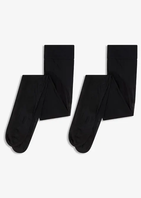 Collant semitrasparenti, 30 DEN (pacco da 2), bonprix