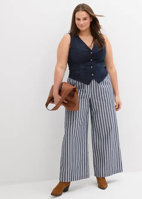 Gilet in jeans, bonprix