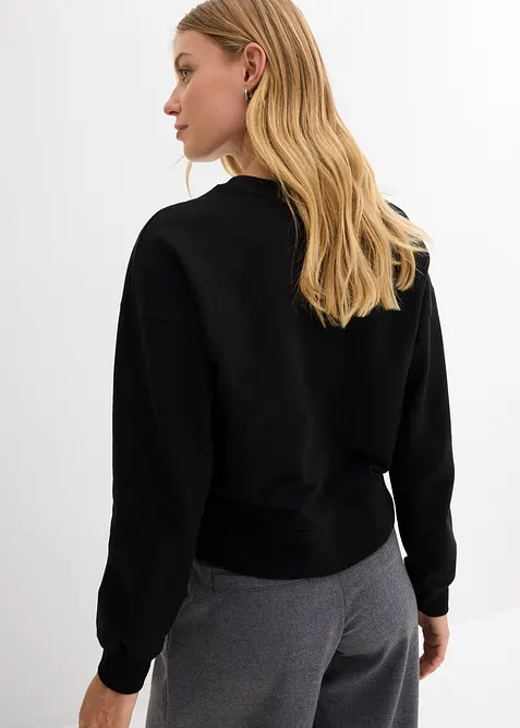 Felpa oversize in cotone, bonprix