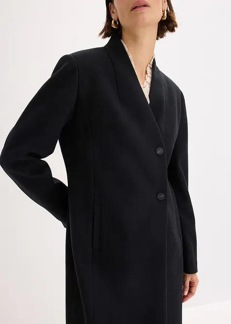 Cappotto corto in simil lana, bonprix