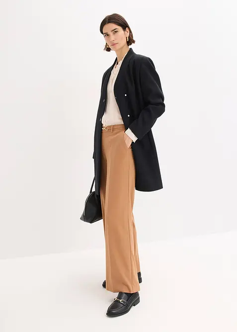 Cappotto corto in simil lana, bonprix