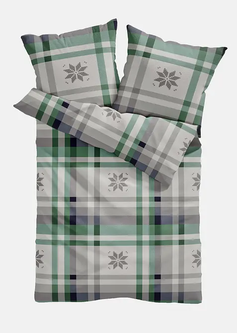 Biancheria da letto a quadri, bonprix