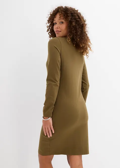 Abito in jersey di cotone elasticizzato (pacco da 2), bonprix