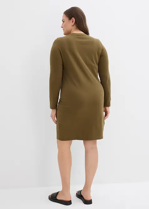 Abito in jersey di cotone elasticizzato (pacco da 2), bonprix