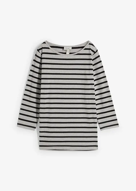 Maglia a maniche lunghe con puro cotone biologico, bonprix