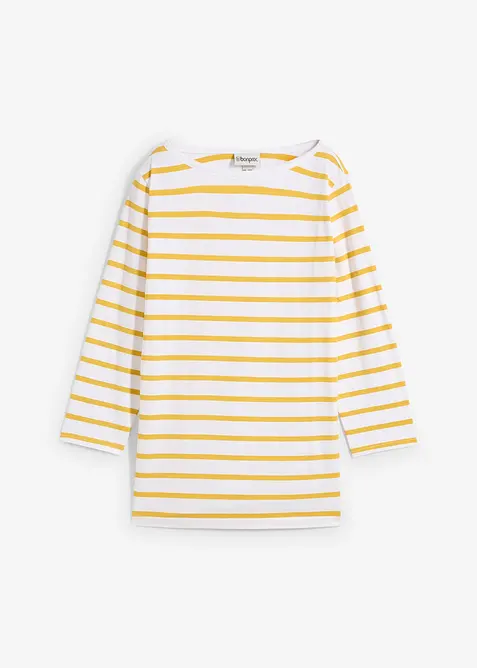 Maglia a maniche lunghe con puro cotone biologico, bonprix