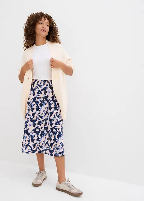 Gonna midi dal taglio ampio, bonprix