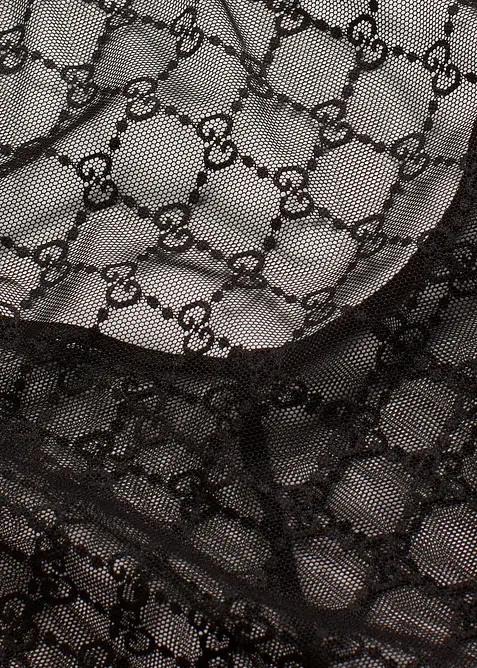 Body con mesh decorativo, bonprix