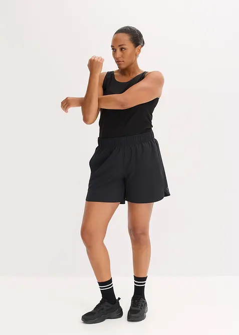 Shorts sportivi leggeri con tasche, ad asciugatura rapida, bonprix