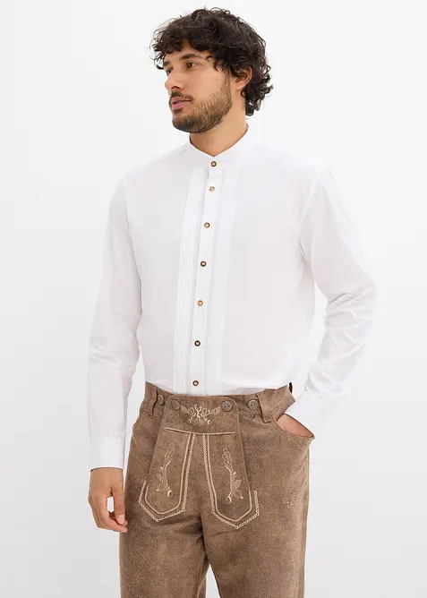 Camicia bavarese in puro cotone, bonprix
