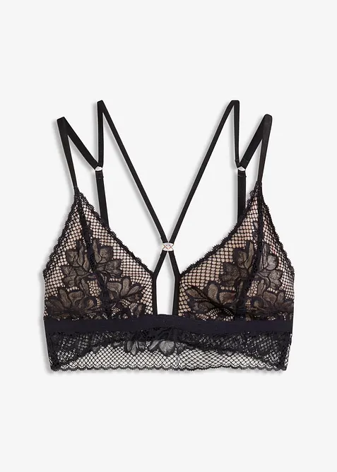Bralette con pizzo raffinato, bonprix