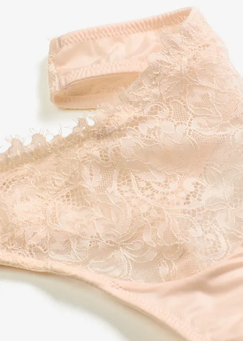 Perizoma con effetto lucido, bonprix