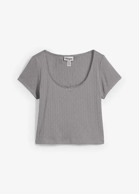 T-shirt in puro cotone, bonprix