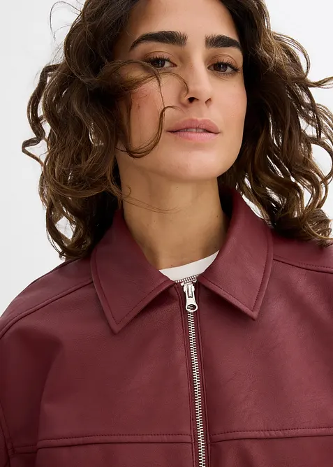 Giacca in similpelle oversize, bonprix