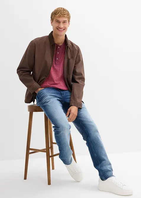 Jeans elasticizzati regular fit, straight, bonprix