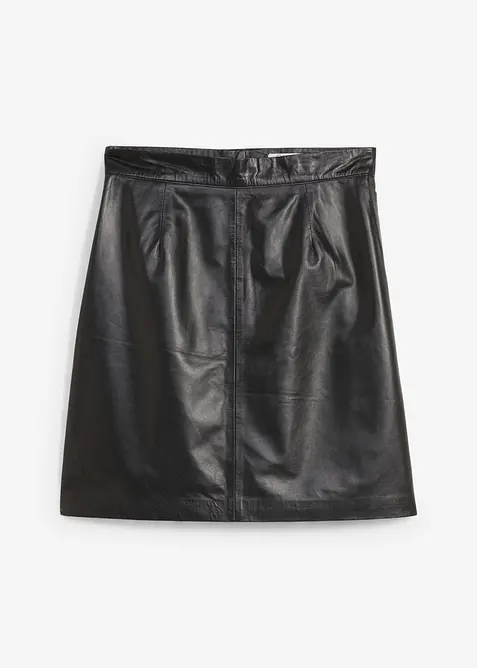 Minigonna in nappa di agnello, bonprix