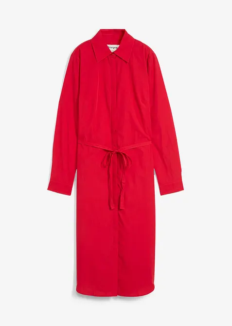 Abito chemisier in misto seta, bonprix