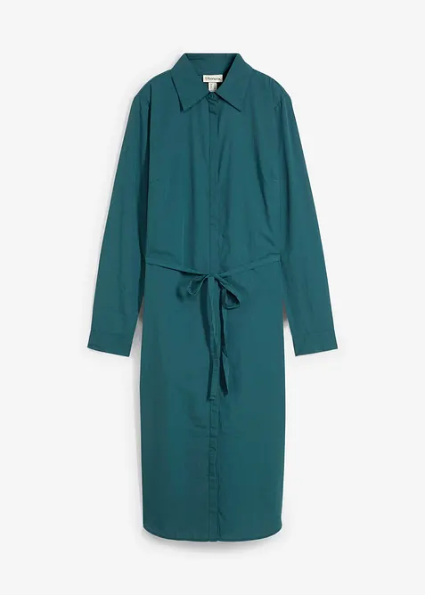 Abito chemisier in misto seta, bonprix