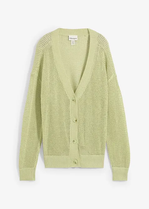 Cardigan traforato, bonprix
