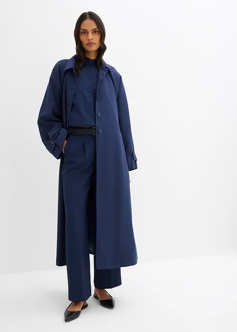 Pantaloni fluenti con pinces, bonprix