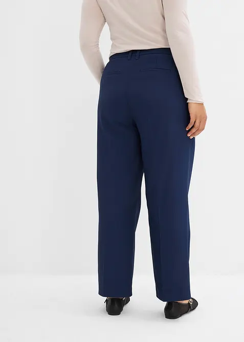 Pantaloni fluenti con pinces, bonprix