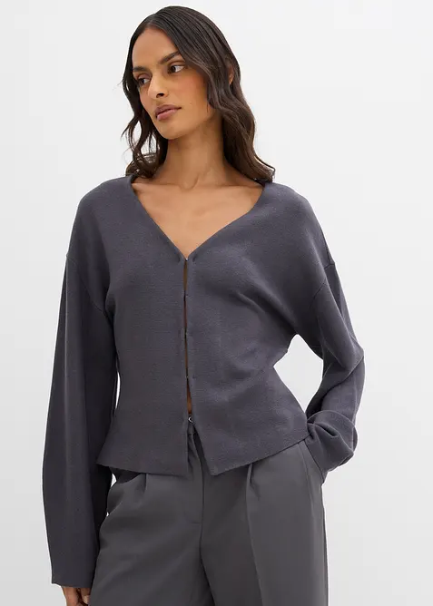 Cardigan in misto viscosa, bonprix