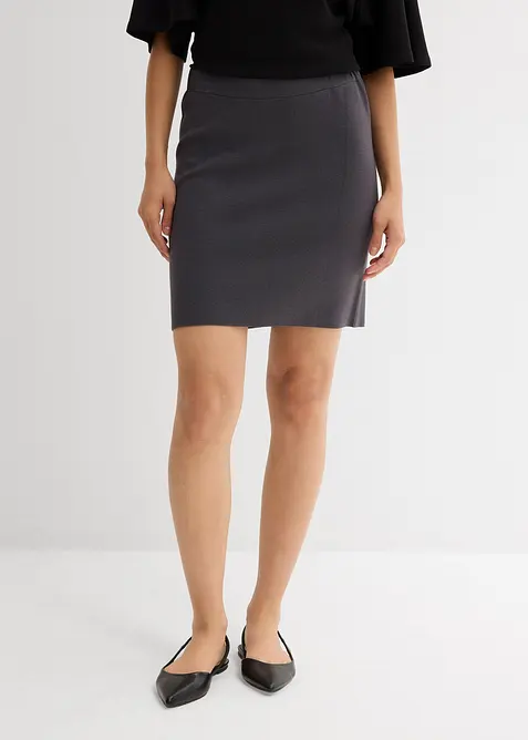 Gonna in maglia di misto viscosa, bonprix