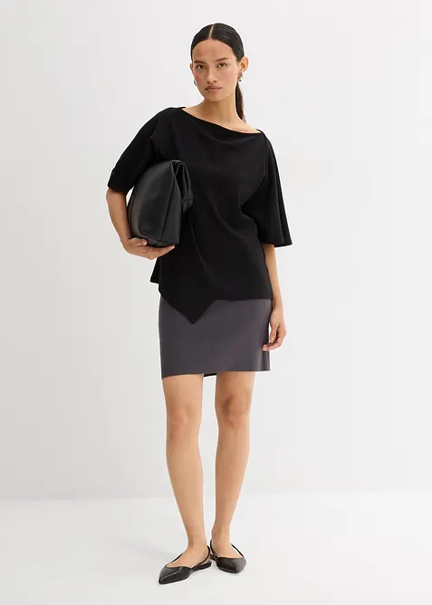 Gonna in maglia di misto viscosa, bonprix