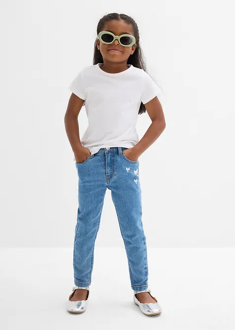 Jeans boyfriend, vita media, bonprix