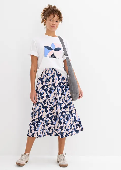 T-shirt in puro cotone, bonprix