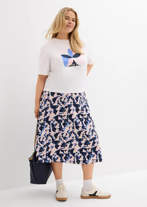 T-shirt in puro cotone, bonprix