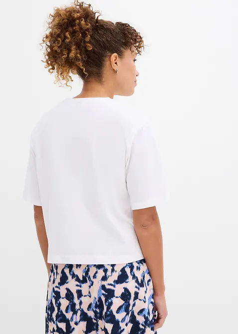 T-shirt in puro cotone, bonprix