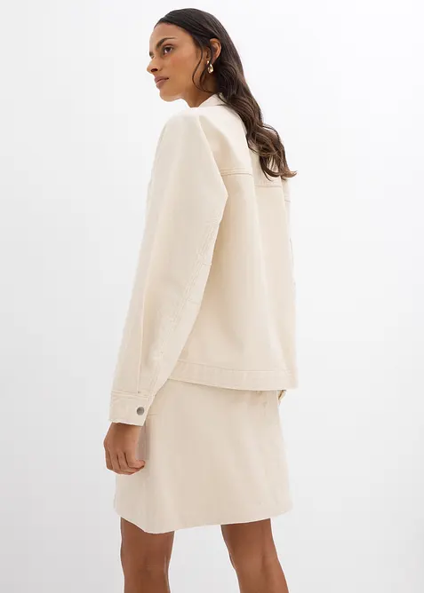 Giacca in twill di puro cotone, bonprix