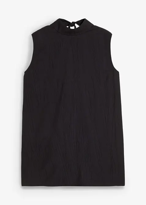 Top lungo in misto viscosa operato, bonprix