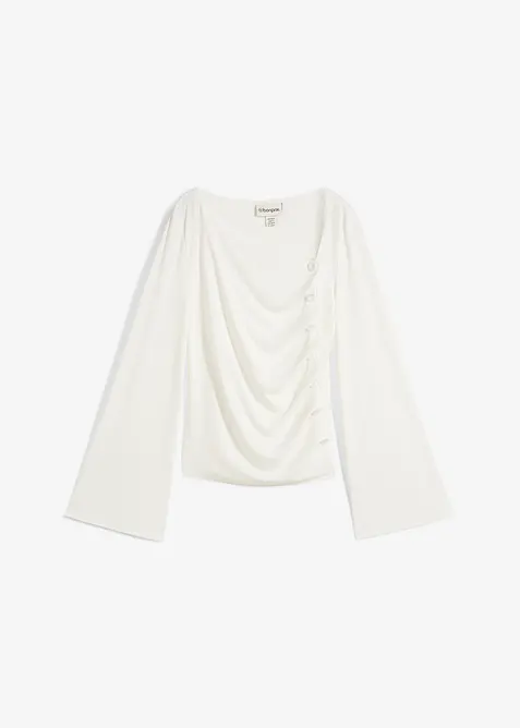 Maglia a maniche lunghe a coste, bonprix