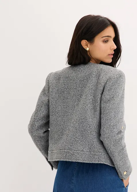 Giacchino in morbido filato boucl&eacute;, bonprix