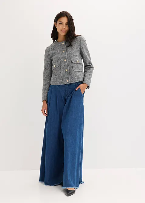 Giacchino in morbido filato boucl&eacute;, bonprix